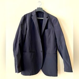Men’s suit jacket, black, size L